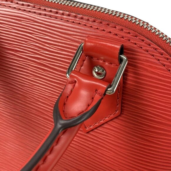 Auth LOUIS VUITTON Alma BB M41160 Coquelicot Epi - SN4195 Handbag Epi Leather - Picture 5 of 16